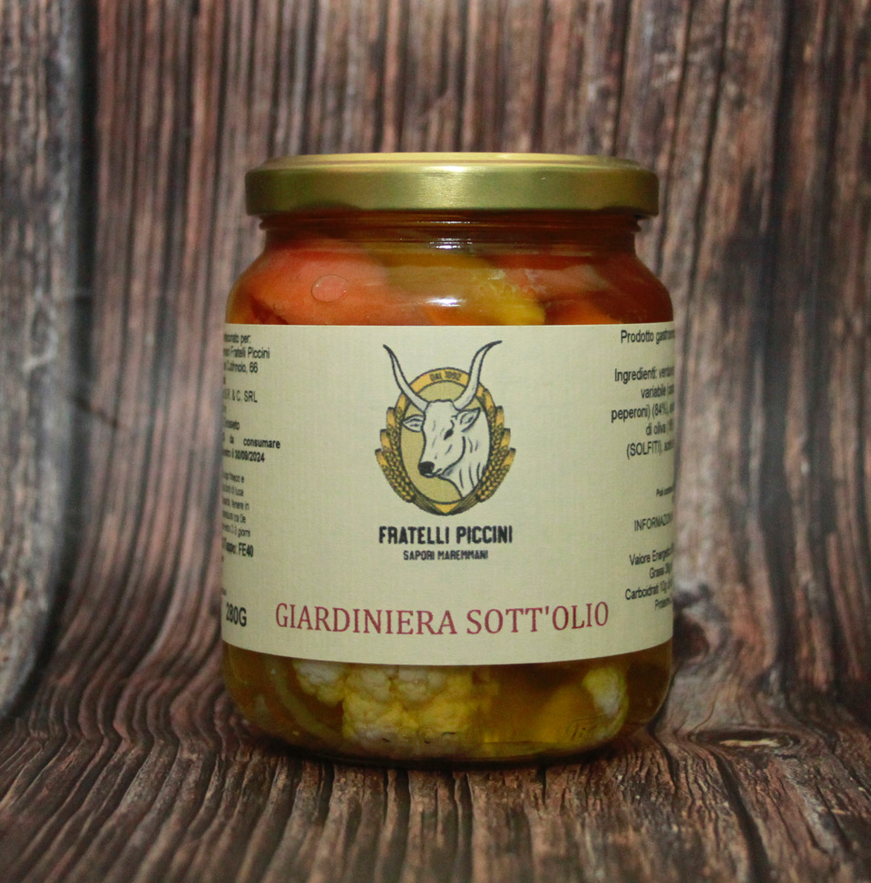 Giardiniera sott'olio